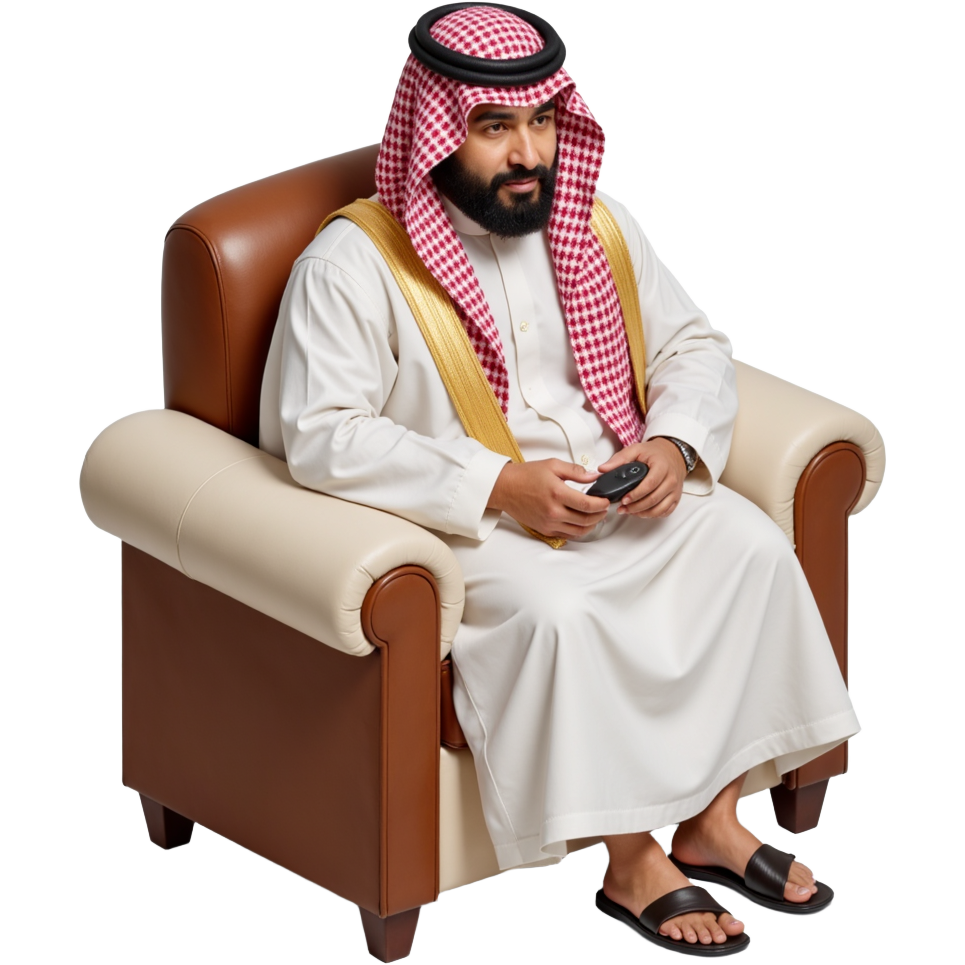 The Emir of Qatar in Traditional Dress